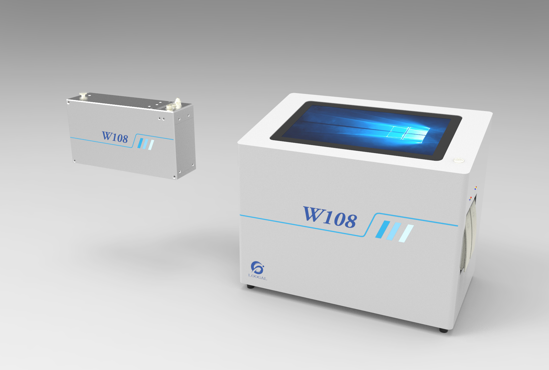 LOOGAL W 108 Yüksek Çözünürlüklü Büyük Karakter Kodlama